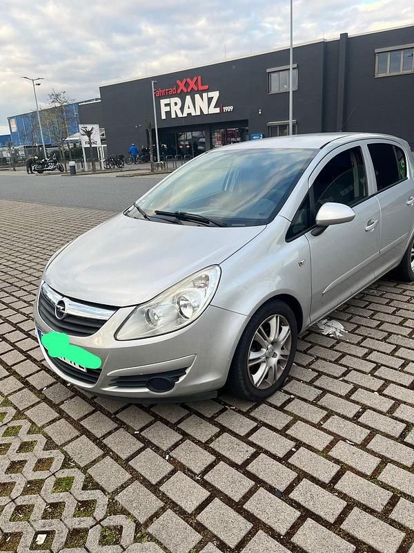 Gebraucht Opel Corsa 80 PS (58 kW) 2007 Silber Kleinwagen