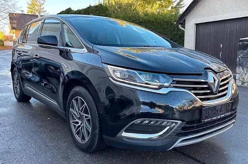 Schwarz Gebraucht 2017 Renault Espace Intens Van / Kleinbus | 13.999 € (Etwas zu teuer) - Bild 1/4