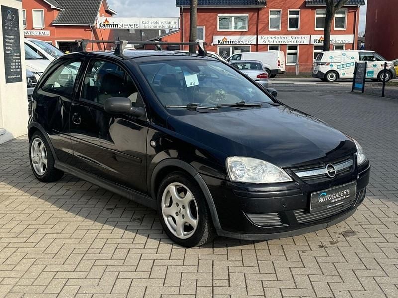 Gebraucht Opel Corsa Basis 80 PS (58 kW) 2005 Schwarz Kleinwagen