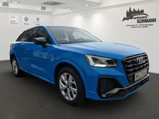Gebraucht Audi Q2 S-Line 150 PS (110 kW) 2021 Blau SUV