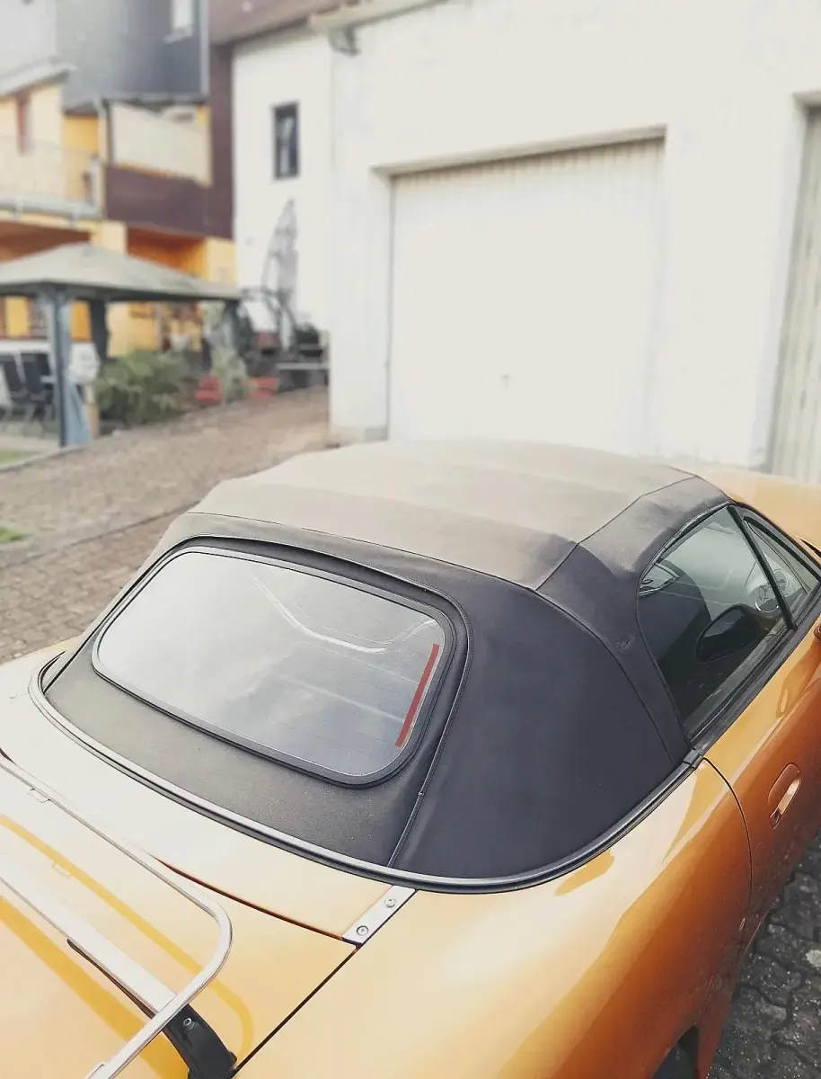 Gebraucht Mazda MX5 115 PS (84 kW) 1997 Orange Cabrio