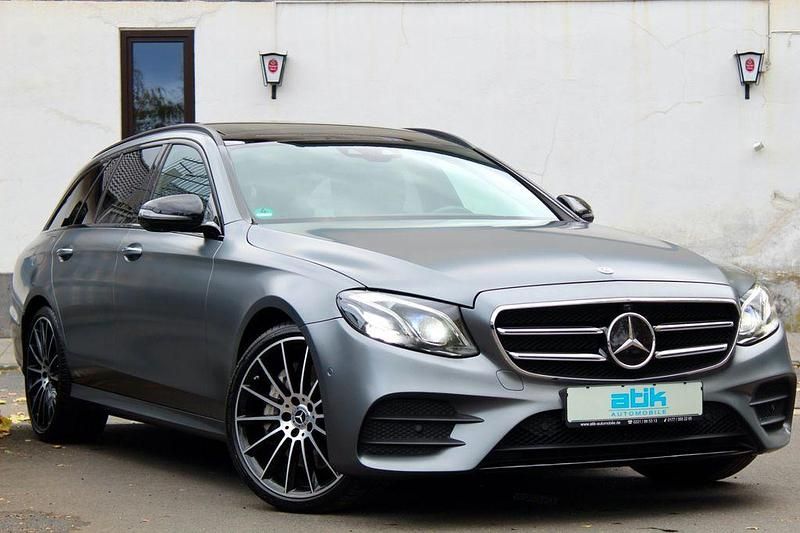 Grau Gebraucht 2019 Mercedes E400 AMG Limousine | 35.940 € (Fairer Preis) - Bild 1/4