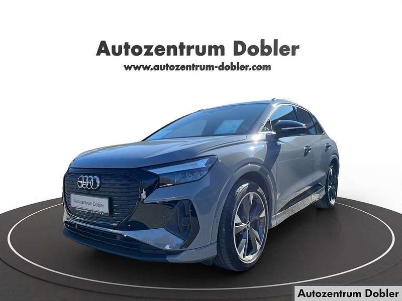 Gebraucht Audi Q4 e-tron S-Line 150 kW (204 PS) 2023 Grau SUV