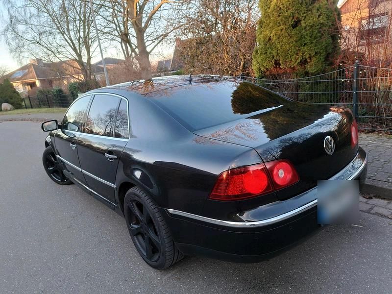 Second-hand VW Phaeton 239 CP (175 kW) 2008 Negru Berlinǎ