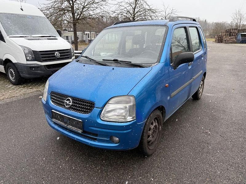Gebraucht Opel Agila 75 PS (55 kW) 2001 Blau Van / Kleinbus