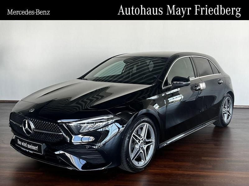 Lack kosmosschwarz Gebraucht 2024 Mercedes A250 Advanced Plus Limousine | 38.899 € (Fairer Preis) - Bild 1/4