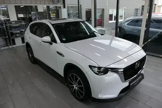 Gebraucht Mazda CX-60 Exclusive 328 PS (241 kW) 2022 Weiß SUV