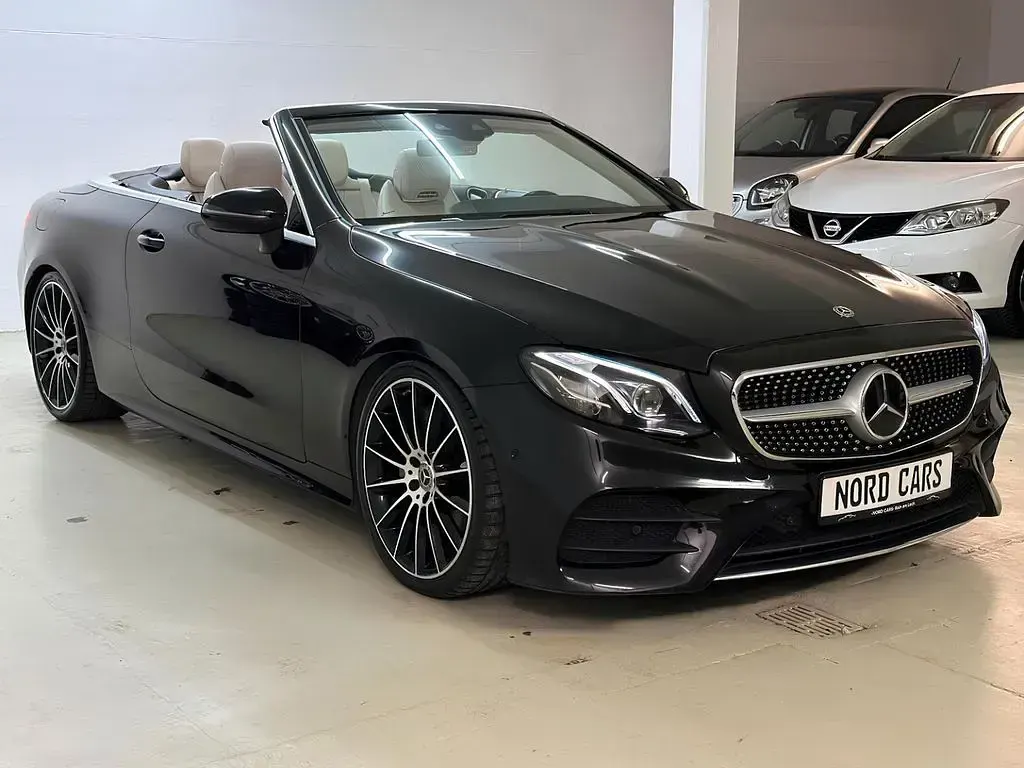 Gebraucht Mercedes E400 AMG 333 PS (244 kW) 2017 Obsidianschwarz  metalliclack Cabrio