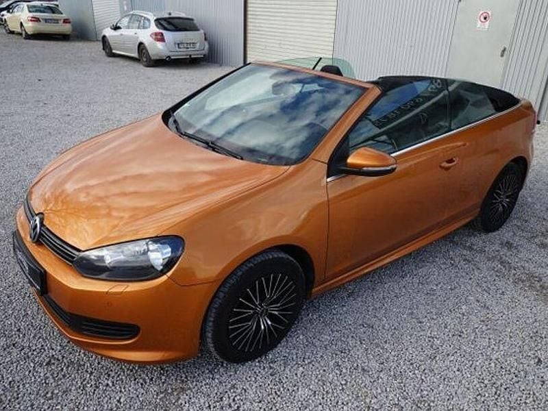 Gebraucht VW Golf VII 110 PS (80 kW) 2016 Orange Cabrio