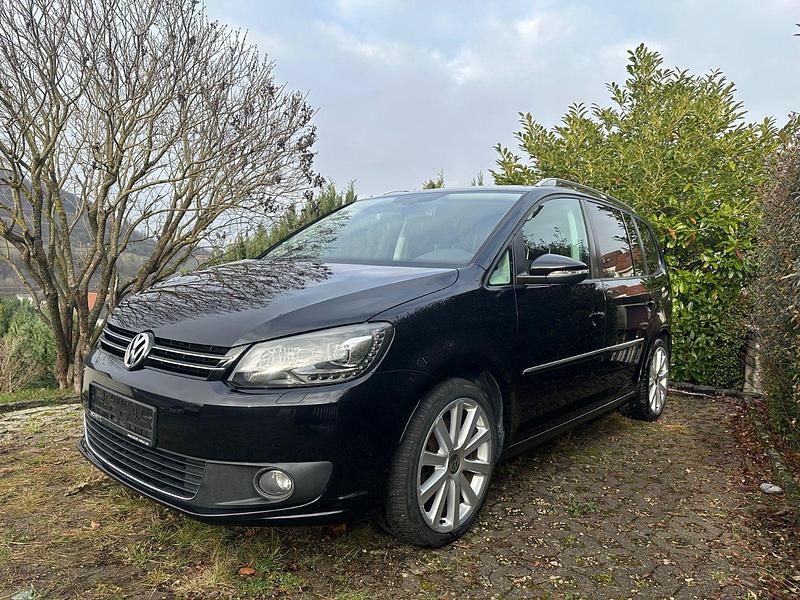 Gebraucht VW Touran Highline 170 PS (125 kW) 2012 Schwarz Van / Kleinbus