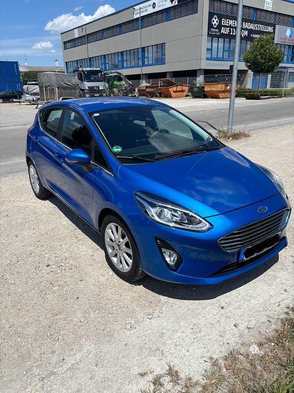 Blau Gebraucht 2020 Ford Fiesta Titanium X Kleinwagen | 11.900 € (Superpreis) - Bild 1/4