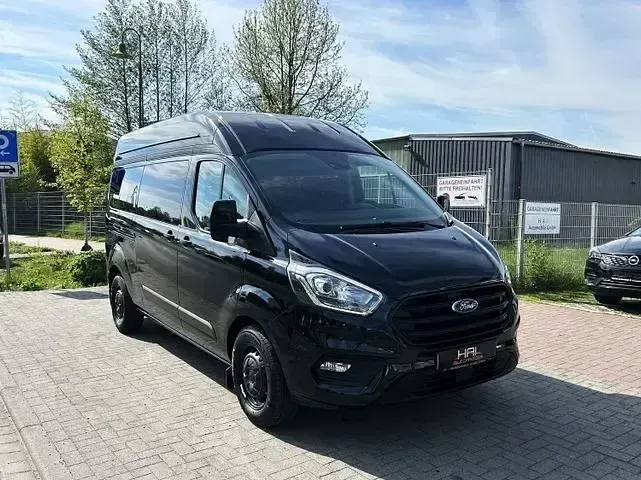 Gebraucht Ford Transit Custom 170 PS (125 kW) 2021 Obsidianschwarz metallic Van / Kleinbus