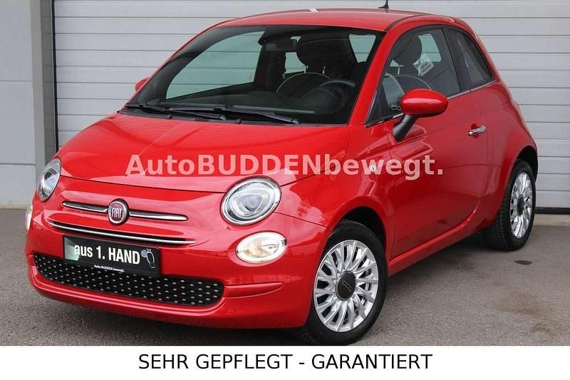 Rot Gebraucht 2020 Fiat 500 Lounge Kleinwagen | 11.700 € (Fairer Preis) - Bild 1/4