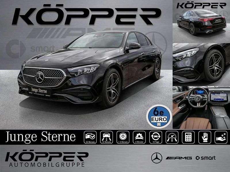 Gebraucht Mercedes E300 Advanced 313 PS (230 kW) 2024 Obsidianschwarz Limousine