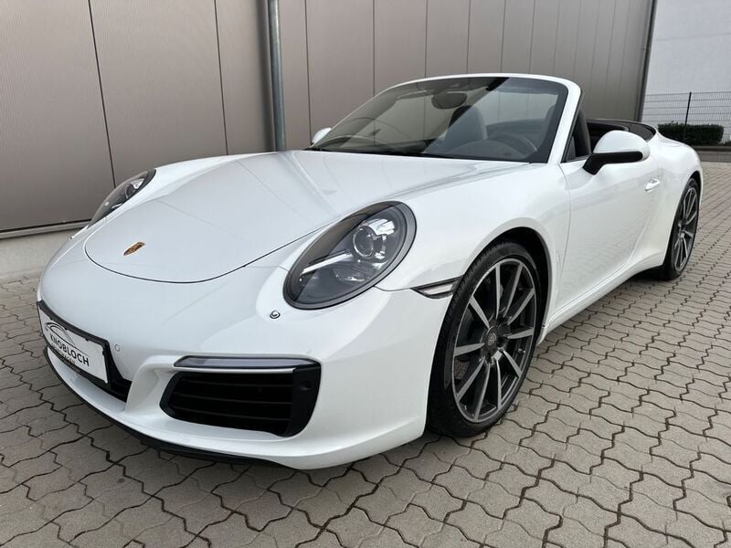 Weiß Gebraucht 2016 Porsche 911 Carrera Cabriolet Cabrio | 89.870 € (Guter Preis) - Bild 1/4