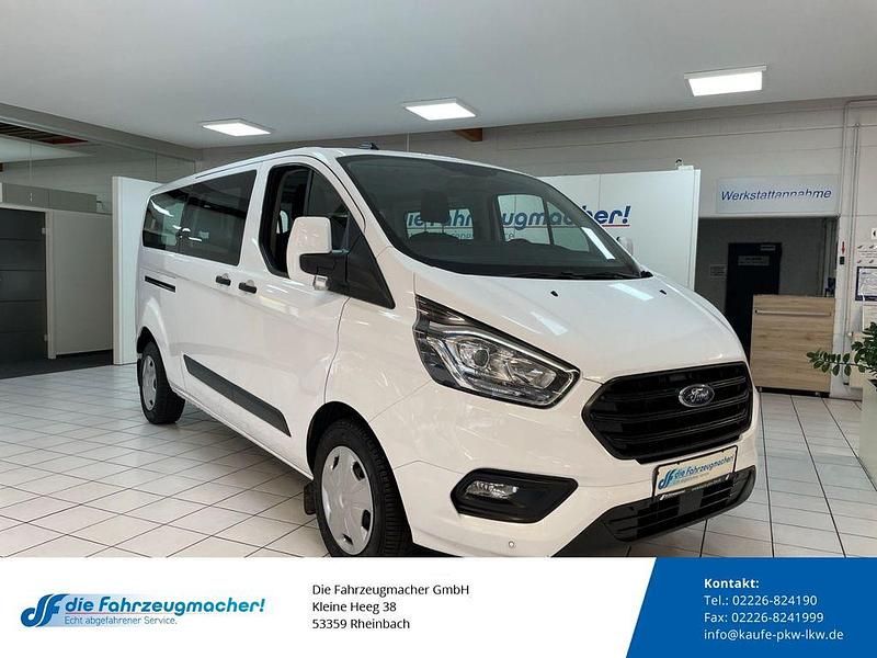 Weiss Gebraucht 2023 Ford Transit Custom Trend Kombi | 21.988 € (Guter Preis) - Bild 1/4