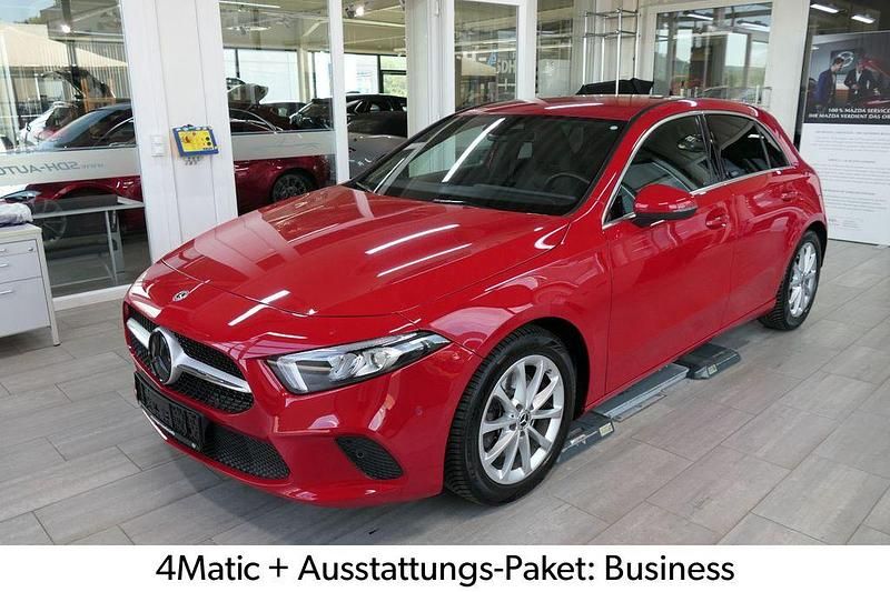 Rot Gebraucht 2019 Mercedes A220 Business Limousine | 22.800 € (Superpreis) - Bild 1/4