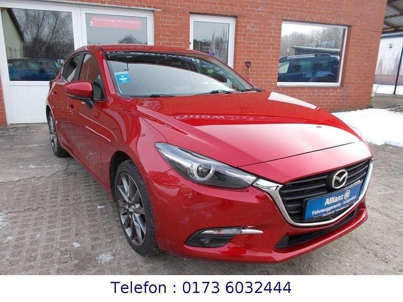 Gebraucht Mazda 3 Signature 150 PS (110 kW) 2019 Rot Limousine
