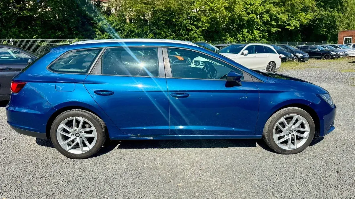 Occasion Seat Leon Style 150 ch (110 kW) 2016 Bleue Break