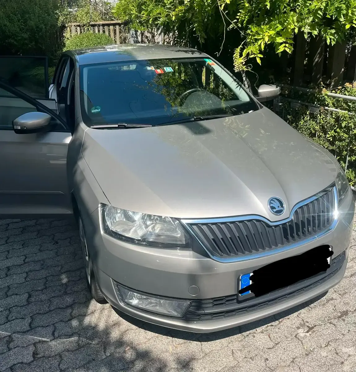 Gebraucht Skoda Rapid 90 PS (66 kW) 2015 Beige Kleinwagen