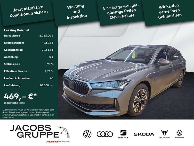 Grau Gebraucht 2025 Skoda Superb Selection Kombi | 42.285 € (Teuer) - Bild 1/4