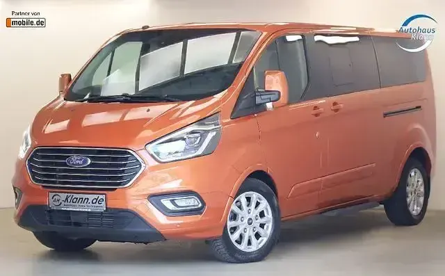 Occasion Ford Transit Custom Titanium 170 ch (125 kW) 2019 Orange Monospace