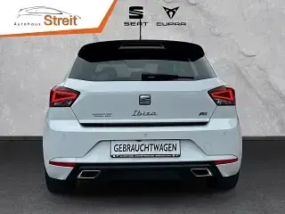 Gebraucht Seat Ibiza Black Edition 110 PS (80 kW) 2023 Nevada weiss Kleinwagen