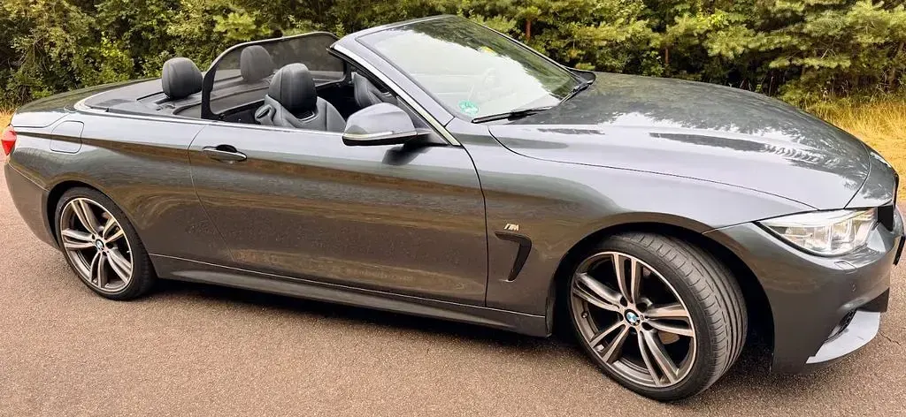 Gebraucht BMW 420 M Sport 184 PS (135 kW) 2014 Grau Cabrio
