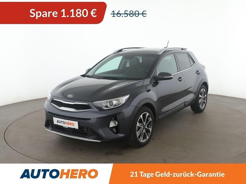Grau Gebraucht 2017 Kia Stonic Spirit SUV | 15.400 € (Fairer Preis) - Bild 1/3