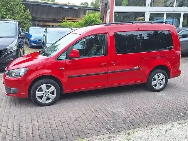 Gebraucht VW Caddy Maxi 258 PS (189 kW) 2013 Salsa red Van / Kleinbus