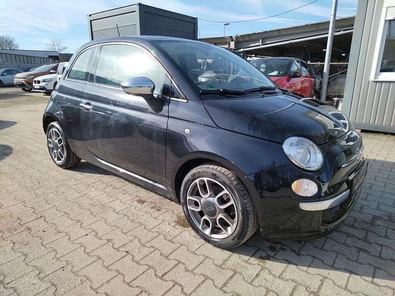Gebraucht Fiat 500 Lounge 86 PS (63 kW) 2013 Schwarz Limousine