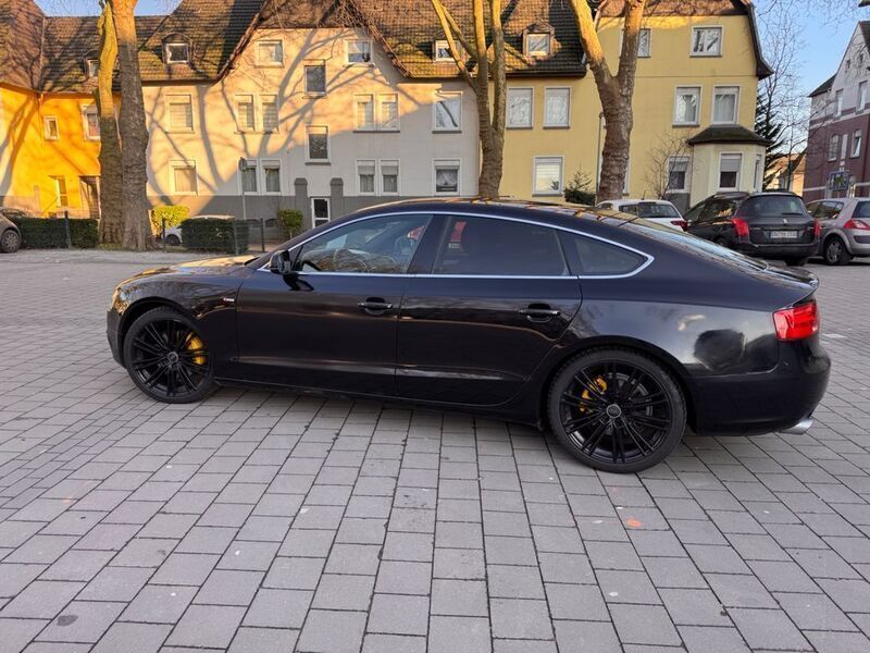 Schwarz Gebraucht 2011 Audi A5 Sportback S-Line Limousine | 11.500 € (Fairer Preis) - Bild 1/4