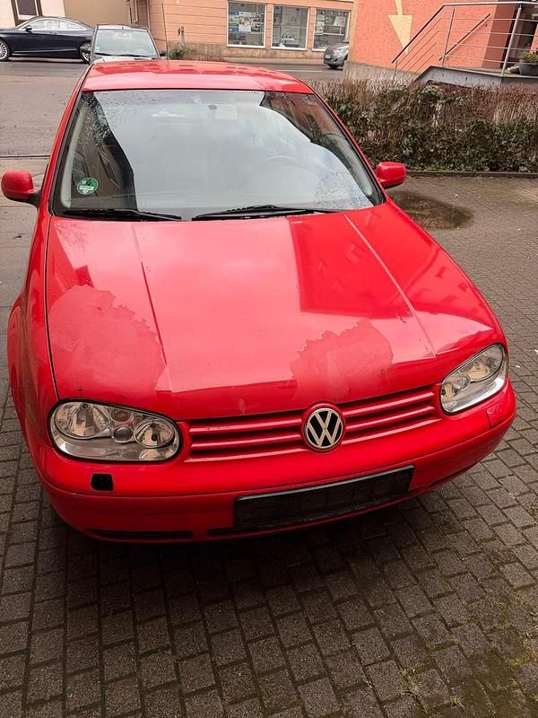 Gebraucht VW Golf IV 74 PS (54 kW) 1999 Rot Kleinwagen