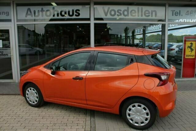 Gebraucht Nissan Micra Visia+ 71 PS (52 kW) 2019 Orange Kleinwagen
