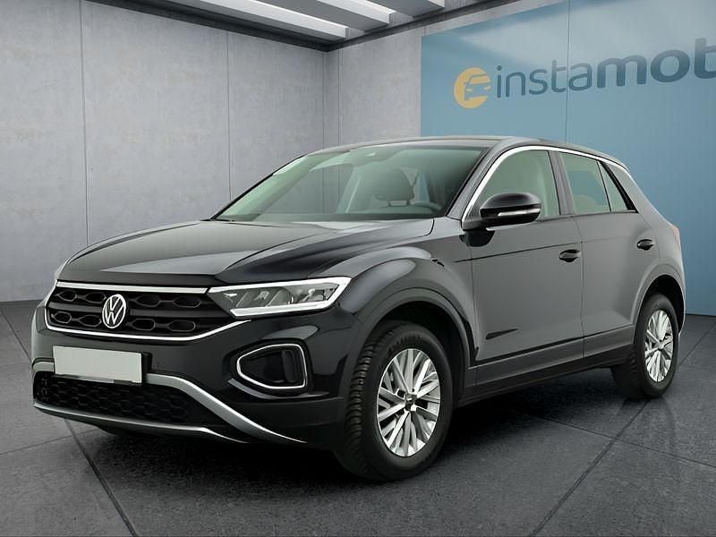 Schwarz Gebraucht 2024 VW T-Roc SUV | 25.499 € (Guter Preis) - Bild 1/4