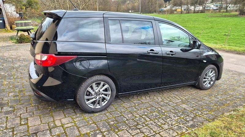 Gebraucht Mazda 5 Edition 150 PS (110 kW) 2012 Schwarz Van / Kleinbus