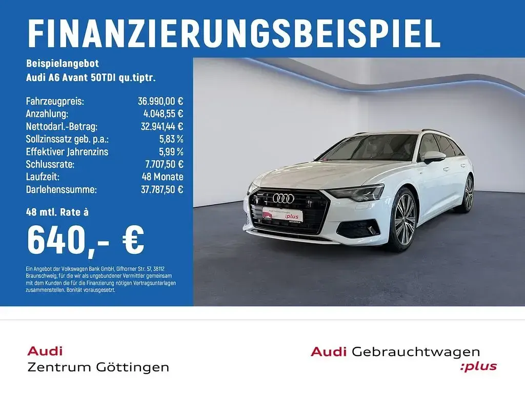 Usata Audi A6 Design 286 CV (210 kW) 2018 Bianco Station wagon