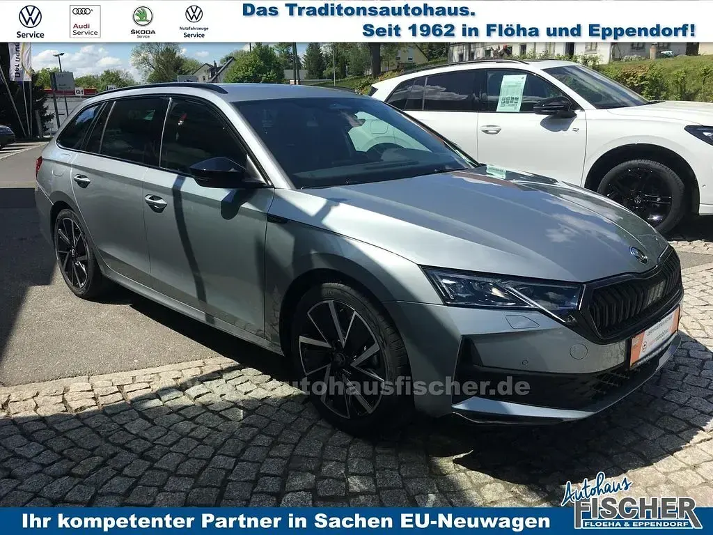 Gebraucht Skoda Octavia SportLine 150 PS (110 kW) 2026 Smokey diamondsilber ... Kombi