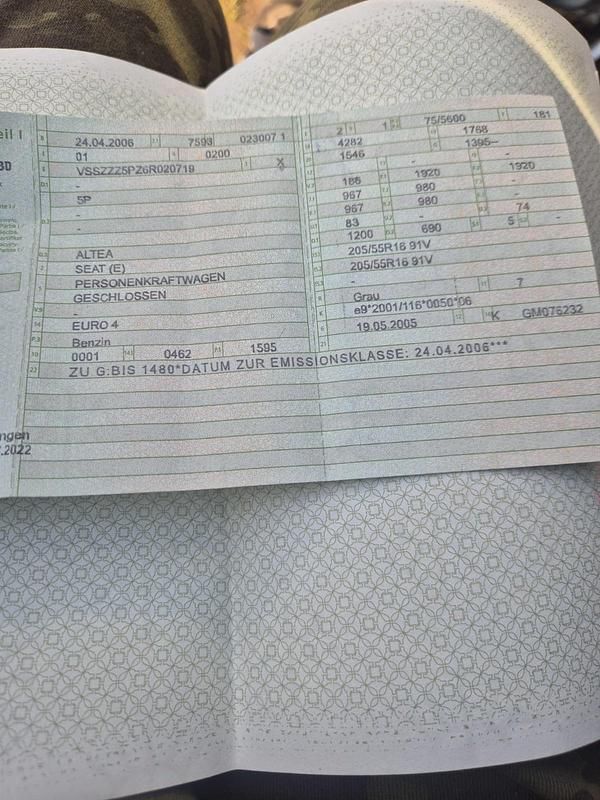 Second-hand Seat Altea 2006 Gri Monovolum