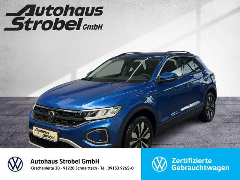 Gebraucht VW T-Roc Move 110 PS (80 kW) 2024 Ravennablau metallic SUV