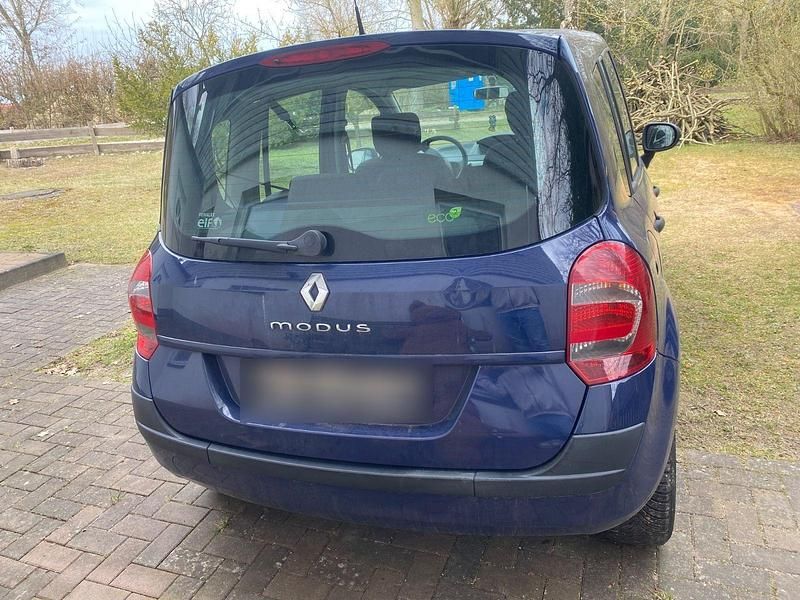 Gebraucht Renault Modus Dynamique 101 PS (74 kW) 2008 Blau Van / Kleinbus