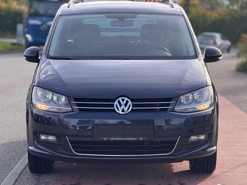 Gebraucht VW Sharan Match 150 PS (110 kW) 2012 Blau Van / Kleinbus
