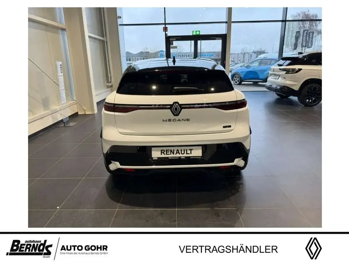 Ny Renault Megane E-Tech Komfort 160 kW (218 HK) 2026 Hvid Sedan