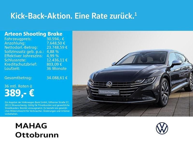Gebraucht VW Arteon Elegance 190 PS (139 kW) 2023 Grau Limousine
