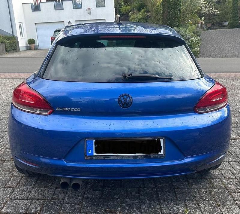 Usata VW Scirocco 160 CV (117 kW) 2009 Blu Coupé