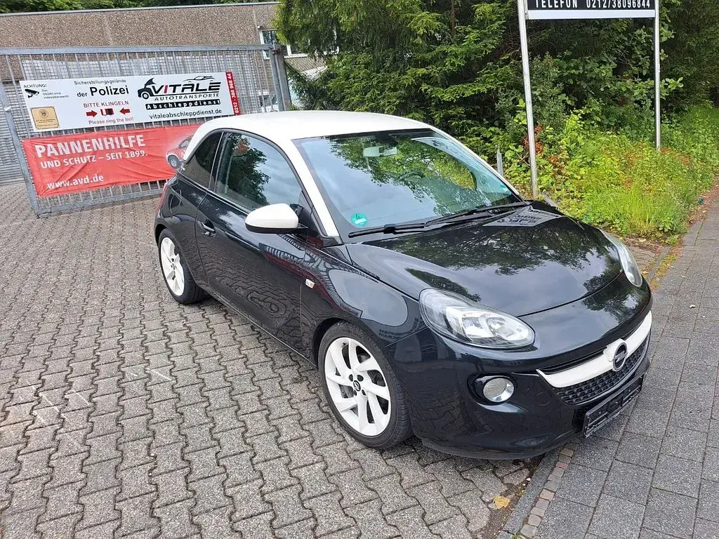 Gebraucht Opel Adam Unlimited 87 PS (63 kW) 2016 Schwarz Kleinwagen