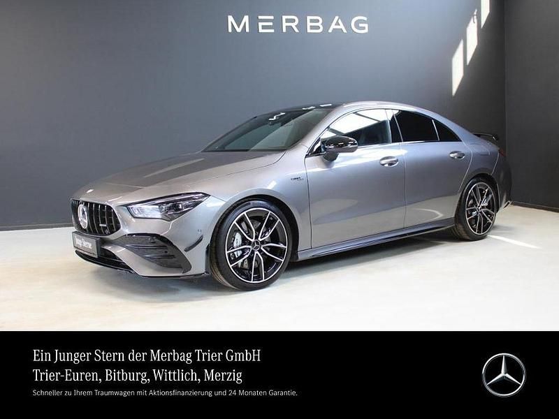 Metalliclack mountaingrau Gebraucht 2024 Mercedes CLA35 AMG AMG Coupé | 51.760 € (Fairer Preis) - Bild 1/4