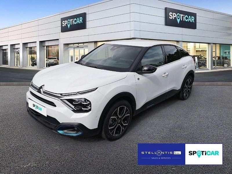 Weiß Gebraucht 2023 Citroën e-C4 Shine Limousine | 23.980 € (Teuer) - Bild 1/4