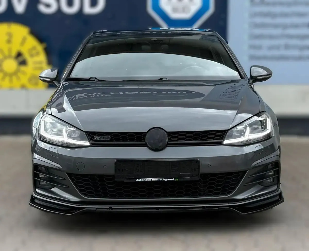 Gebraucht VW Golf VII GTD 184 PS (135 kW) 2018 Grau Limousine