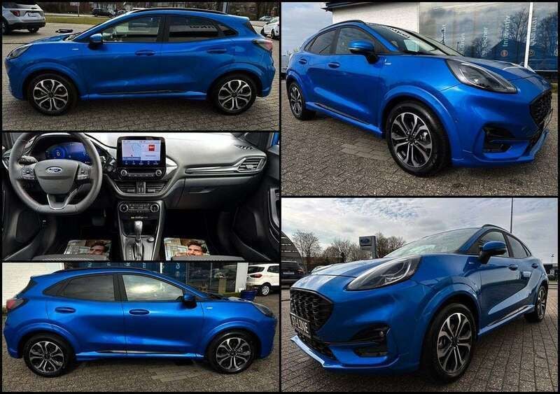 Blau Gebraucht 2024 Ford Puma ST-Line SUV | 25.890 € (Guter Preis) - Bild 1/4